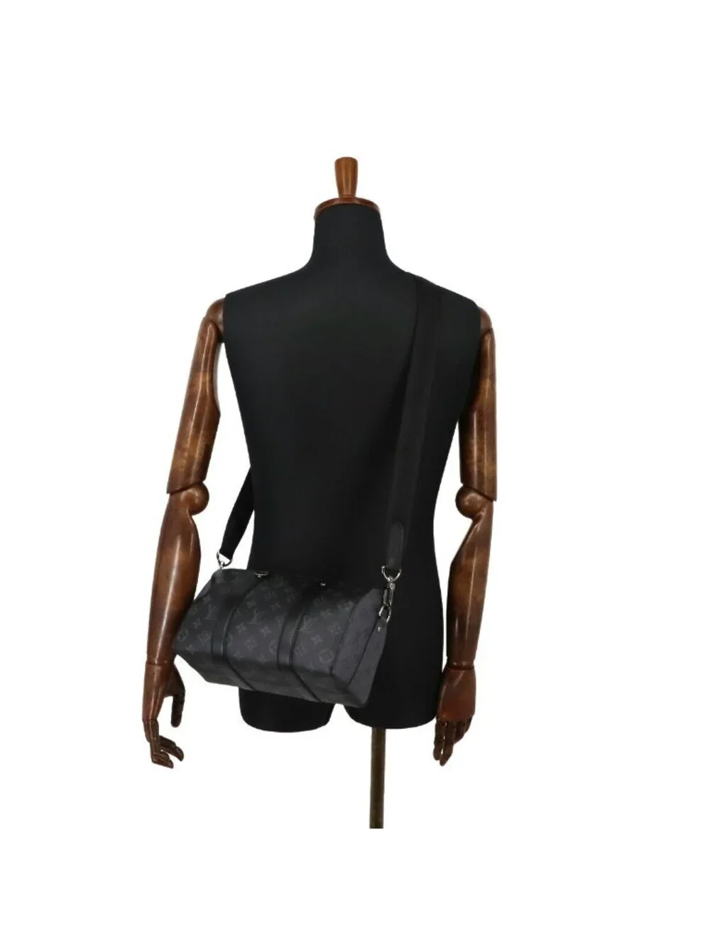 Louis Vuitton Monogram Eclipse Reverse City Keepall Shoulder Bag